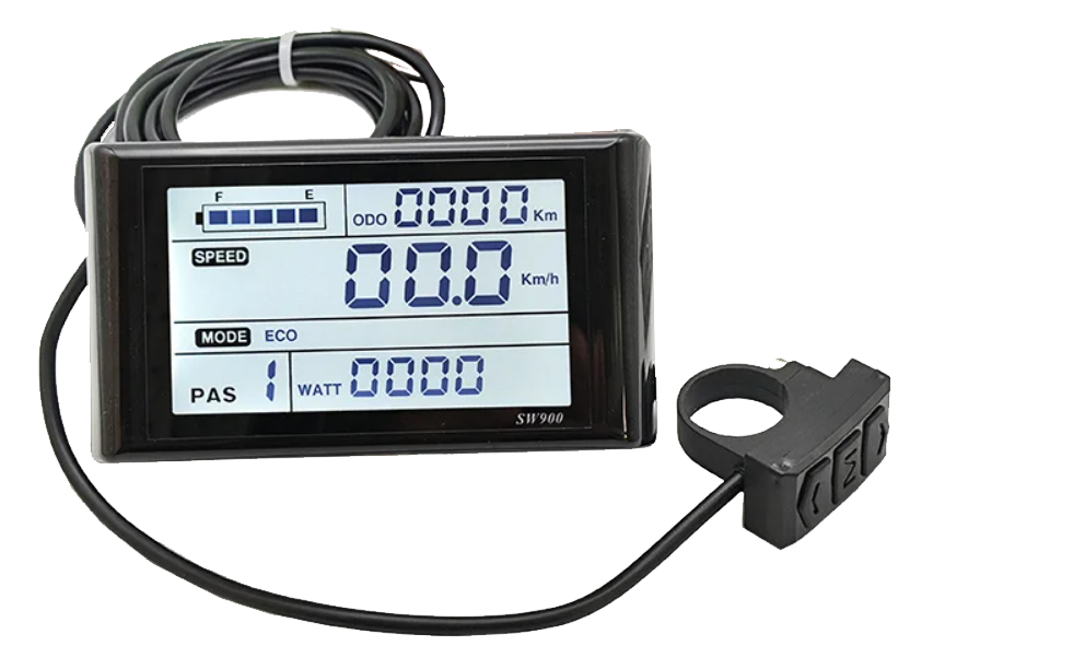 USA Stock：20*4.0 P75 Fat Rim Rear  48V  170-175mm Dropout 2000W  Motorwheel with 7 speed freewheel   ,With Dual mode sine wave  45A Controller and SW900 Display and Others parts