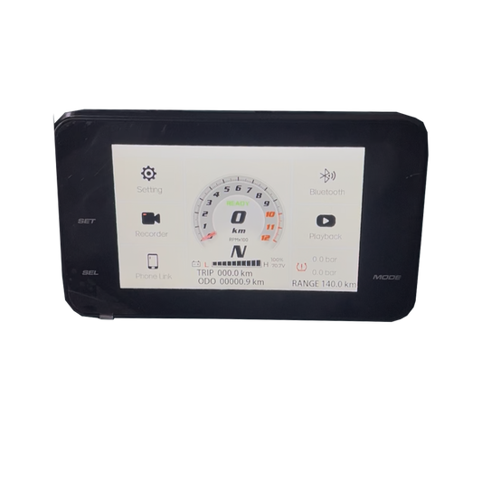 NBP TFT-5 Gen 4 Display with Camera (Front & Rear | Video Recording)