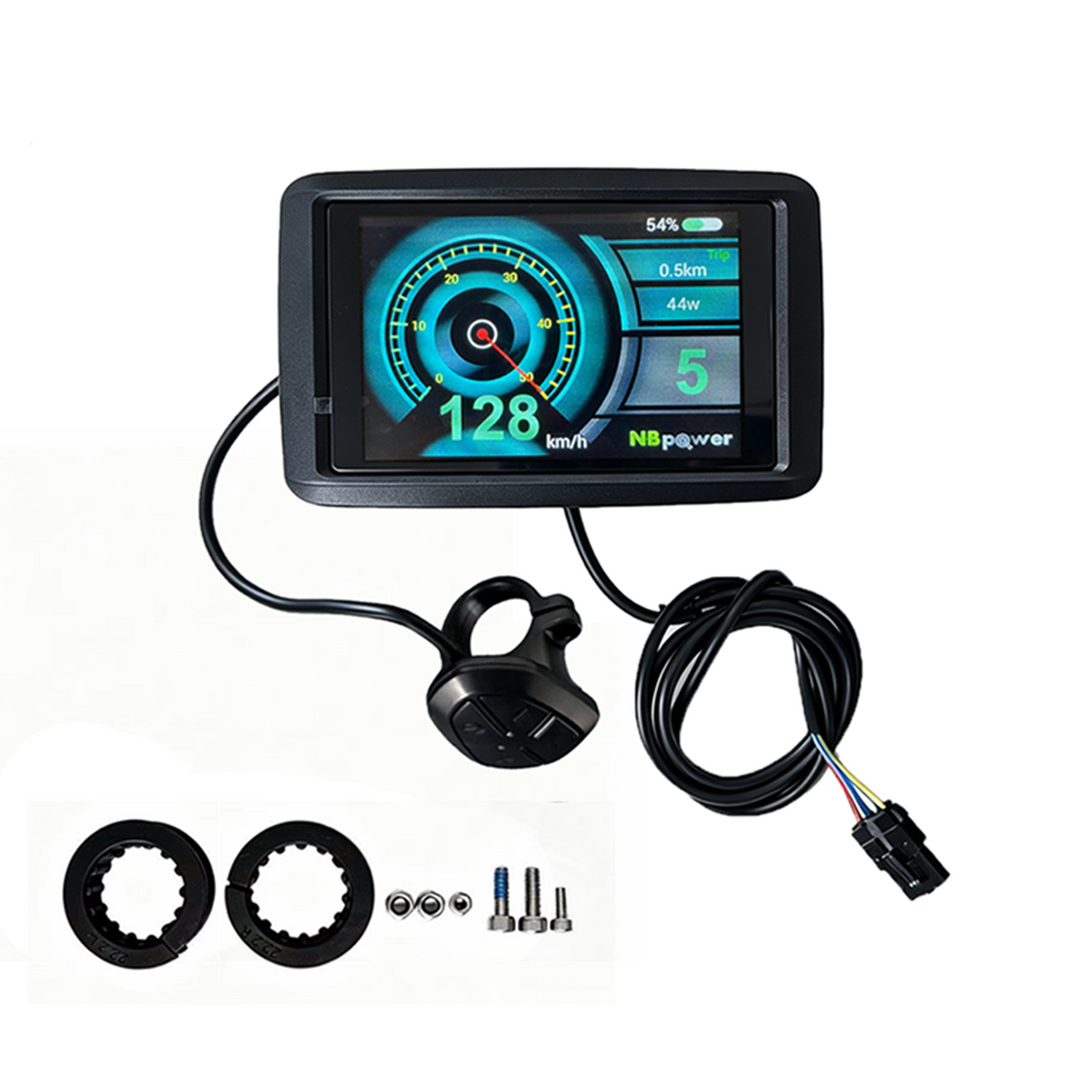 60A Dual Mode Ebike Controller Kit | Compatible with UKC1 Display / UKC1+Display / SW900 Display/ SW900 Color Display | 3pin Box & Controller  Bag NBPower