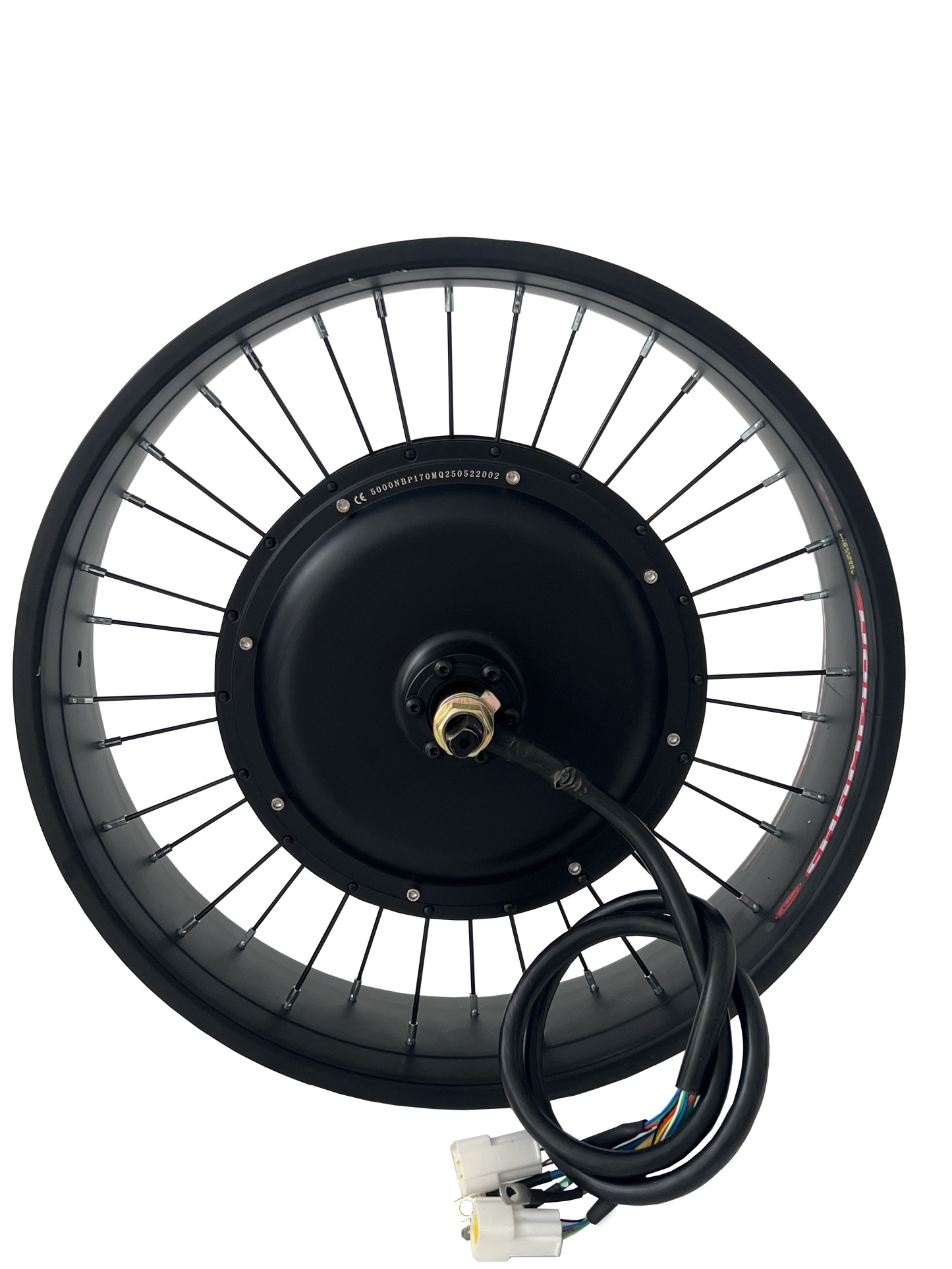 20"26'' 5000W Rear 170-175mm Fat Rim Motorwheel Kit with 100A sabvoton Controller & UKC1