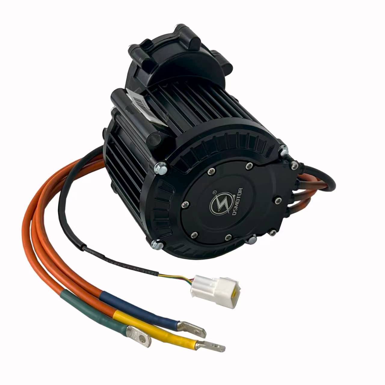 USA stock:QSMOTOR 120 35H 60V 1200W Mid Drive Motor for Electric Scooter, Electric Motorcycle  with 428-14T