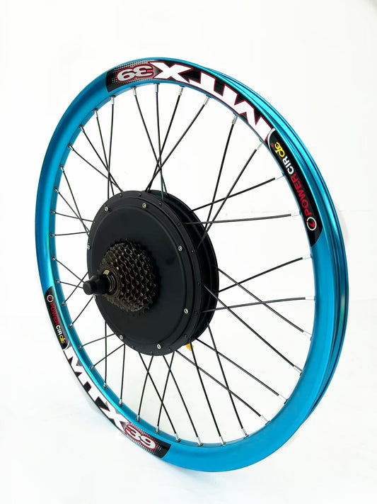 135mm dropout 3000W Motorwheel with single freewheel  ; MTX rim with Rear 3000W Ebike kit with 80A dual mode controller ,SW900 display ,alarm lock ebike parts