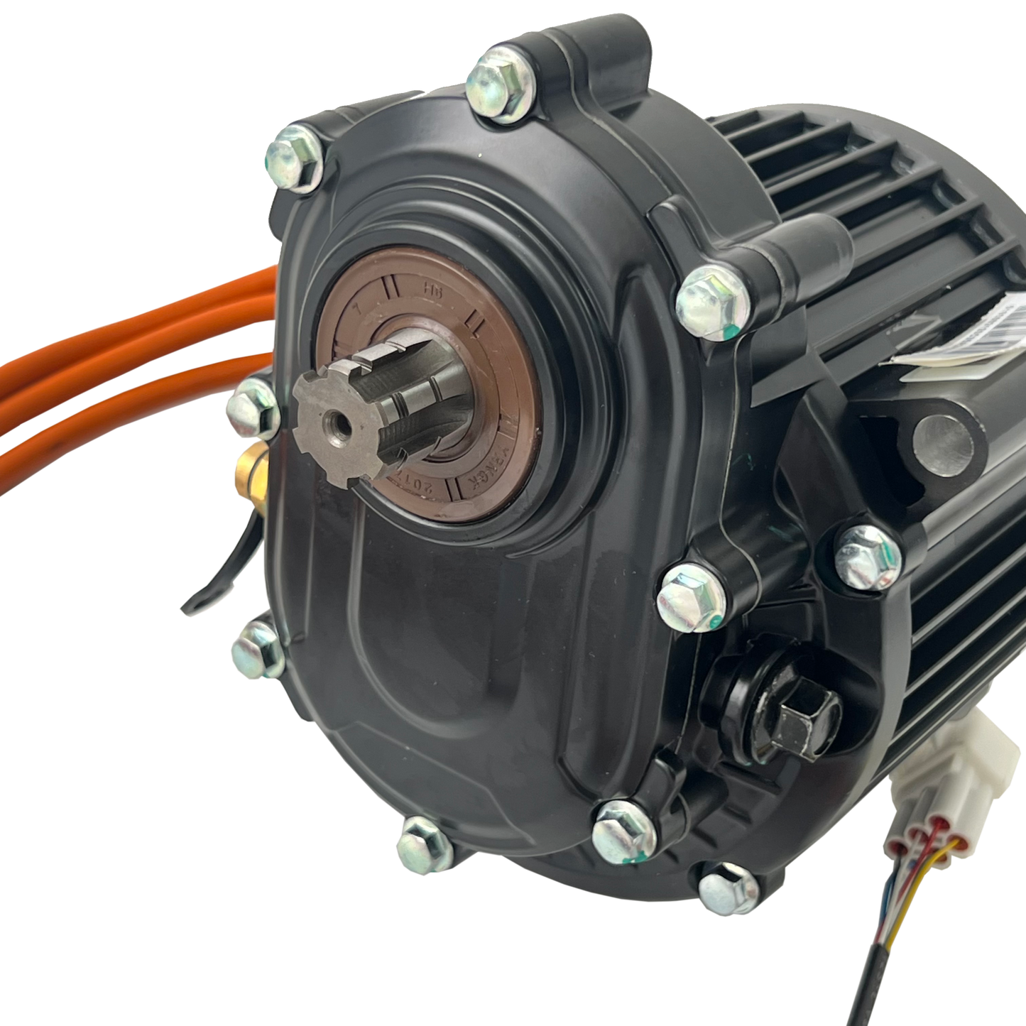 USA stock:QSMOTOR 120 35H 60V 1200W Mid Drive Motor for Electric Scooter, Electric Motorcycle  with 428-14T