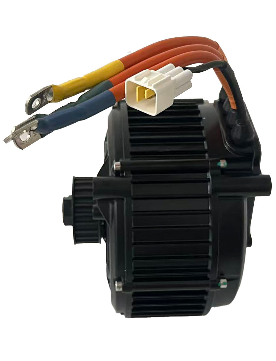 QSMOTOR QS165 V2 5000W 72V 35H Hall Version/encoder  Mid Drive Motor Kits with ND72680 Controller  ，DKD display or NBTFT-5 Color   Display and Foot Pedal