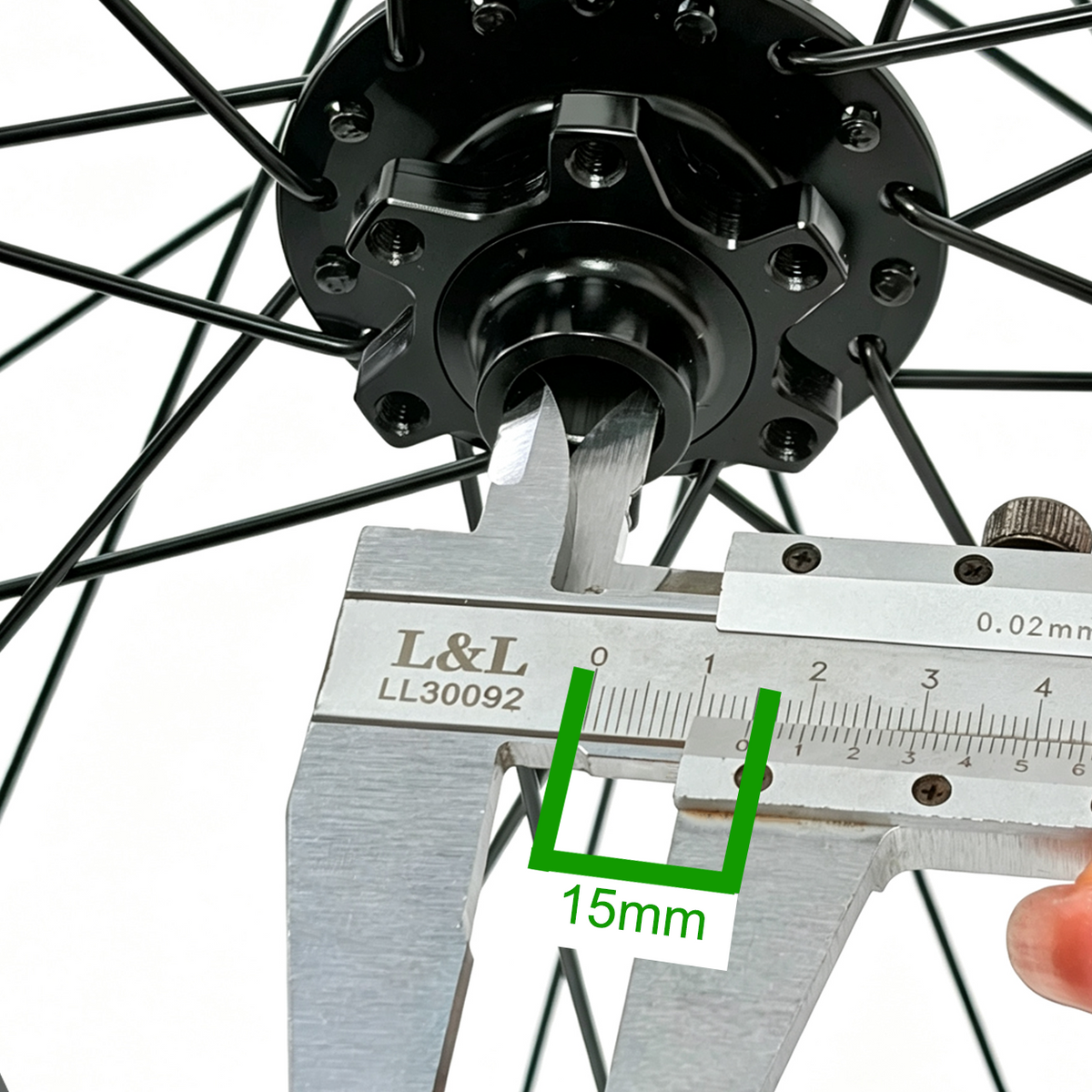 20x4.0/24*4.0/26*4.0  150mm Dropout Fat Bike Front Wheel Assembly  Fat  Rim Complete Wheel Set Heavy‑Duty Spokes for E‑Bike Fatbike DIY Conversion NBPower