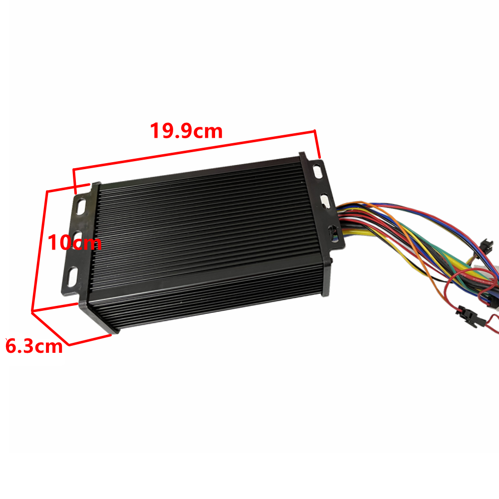 USA Stock:20*4.0 Front 135mm Dropout 48-72V 2000W Fat Motorwheel,48-72V 45A dual mode sine wave controller; UKC1 color Display EBike Hub Motor Electric Bicycle Conversion Kit