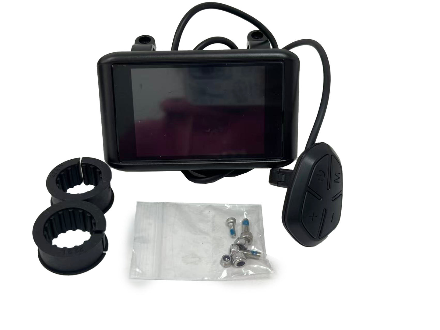 Sabvoton SVMC7260/SVMC7280/SVMC72100/SVMC72150/SVMC72200 Programebla Akvorezista 1-4-Kabla Motorregilo-Kompleto, 60A/80A/100A/150A/200A kun UKC1 TFT-Ekrano kaj Bluetooth-APP-Regilo