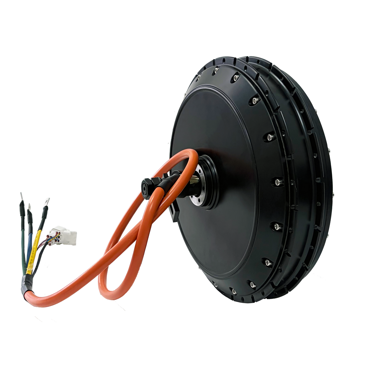 QS273 170-175mm Dropout 40H 48V-72V 8000W 16*12mm Axle E-bike Hub Motor NBPower
