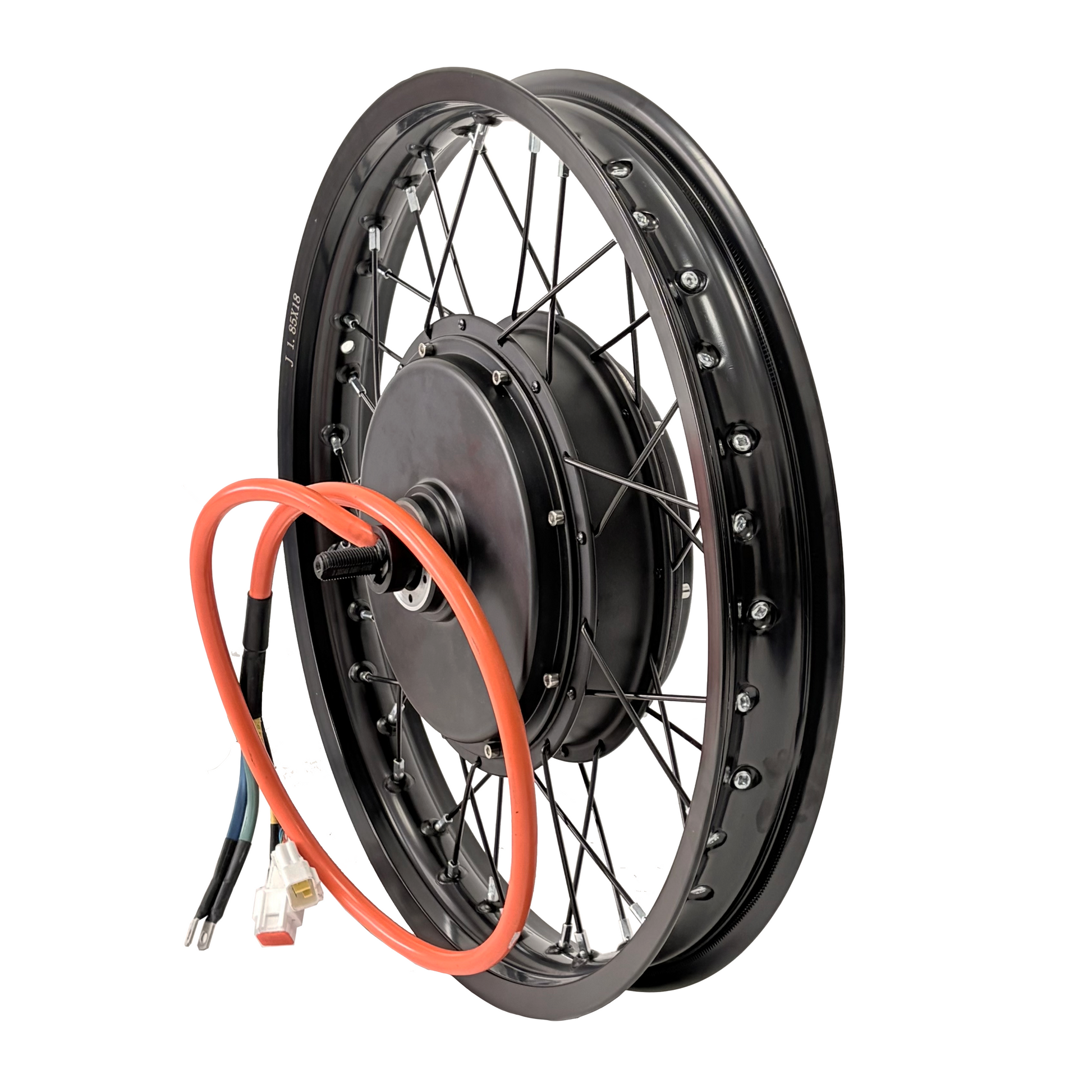 QS 18*1.85inch 150mm Dropout 5000W 3T/3.5T/4T/5T Torque For Choose Hub Motor Wheel With FarDriver ND72450 , DKD Diplay E‑bike Conversion Kit NBPower