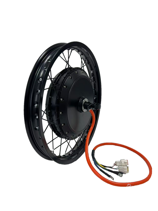 USA Warehouse: QS273  19*1.85inch 150-155mm Dropout Black 8000W 3.5T Motorwhweel,Tire Optional QS Motor