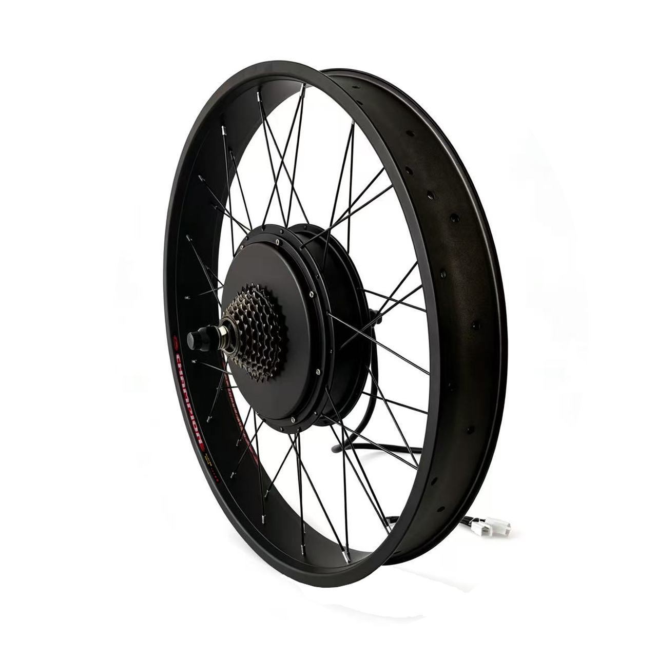20*4.0/24*4.0/26*4.0 Fat Bike 170mm Dropout 3000W Electric Bicycle Rear Spoke Hub Motor Wheel Kit with 7-Speed Freewheel, 80A Dual Mode Brushless Sine Wave Controller SM7280, UKC1 Display ,Throttle, Brake Levers Full Ebike Conversion Kit