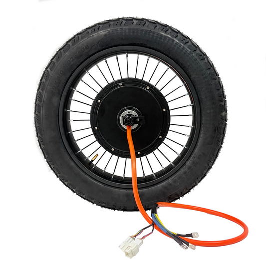20*4.0 QS 170mm Dropout 5000W  Rear Fat Rim 3T/3.5T/4T/5T Hub MotorWheel With Pre‑Fitted High Quality Tire NBPower