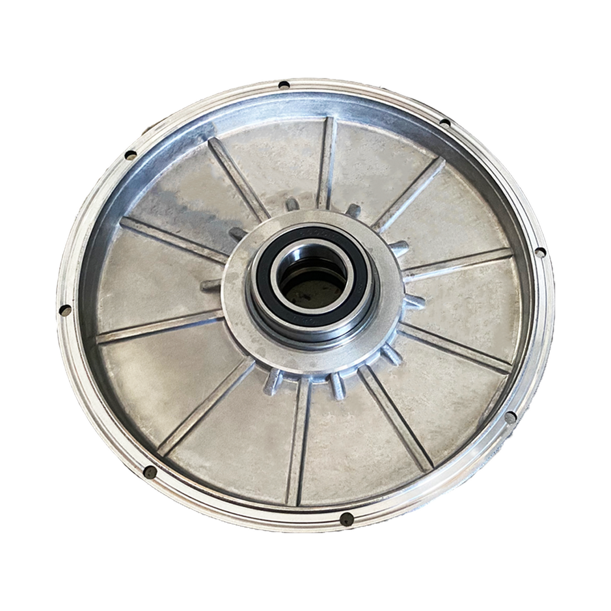 QS205 Hub Motor Disc Brake Side End Cover With Bearing, Aluminum Replacement End Cap for QS 205 High‑Power Hub Motor NBPower