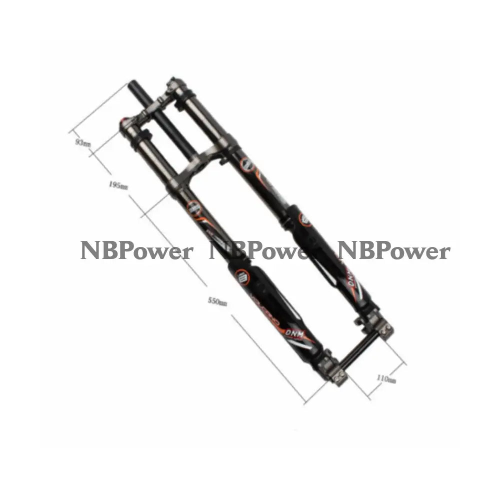 DNM 110*20 thru axle front fork with front fender