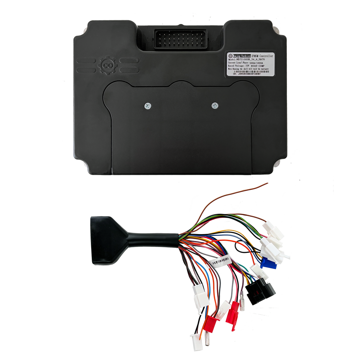 QSMOTOR QS165 72V 50H 10000W  Encoder PMSM Mid drive Motor,FarDriver 721000B Controller,DKD Display Kit NBPower