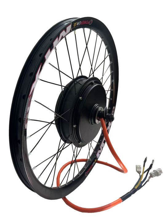 USA Stock:MTX Rim Rear QS 5000W 150-155mm 72V Ebike kit +100A Sabvoton Controller+UKC1 Color Dsiplay