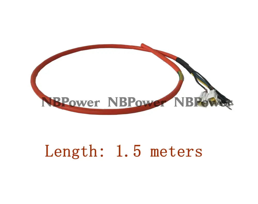 Electric Bike Brushless Motor Cable 1.5m 10 Square Pure Copper Hall Phase Sensor Wire For QS 205 5000W DC Motor