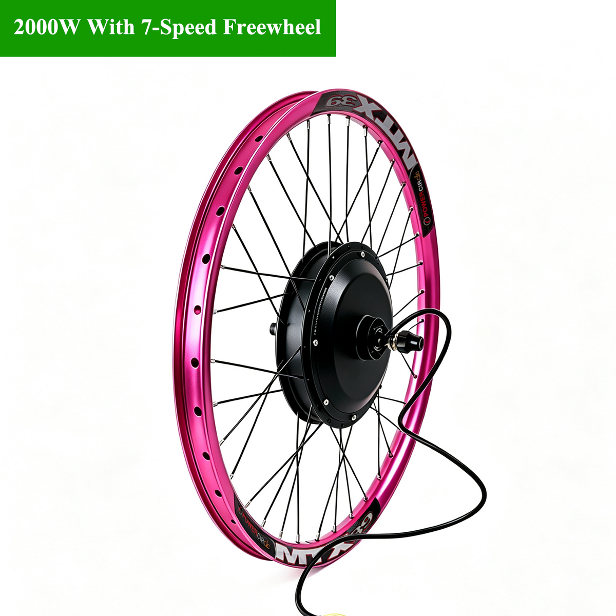 26inch/27.5inch/29Inch 135mm Dropout Blue/Pink/Purple/Red Strong Sun Ring MTX Rim 48V-72V 2000W  Hub MotorWheel  , 2000w Ebike Bicycle Electric Bike Hub Motor NBPower