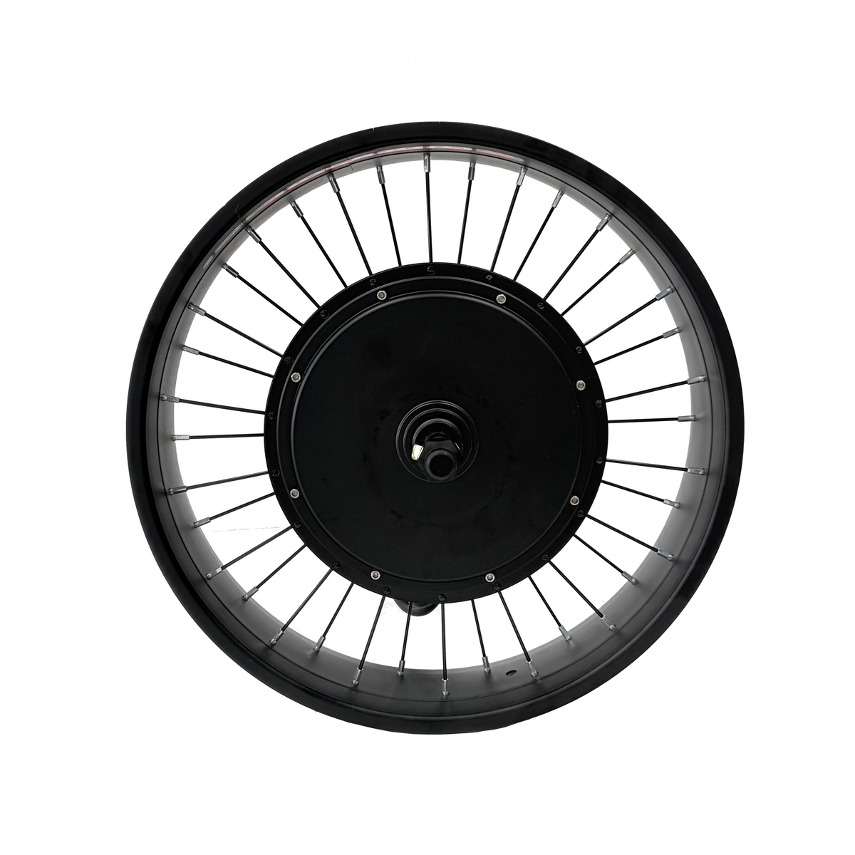 20x4.0 Fat Rim 190mm Dropout 3000W Ebike Hub Motor All Waterproof Kit, Hall‑Sensor Equipped | Sabvoton 80A V2 Controller, UKC1+P Color Display, Full Waterproof Wiring NBPower
