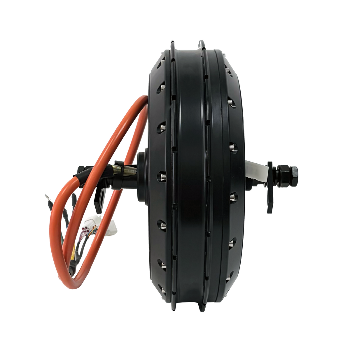 QS273 170-175mm Dropout 40H 48V-72V 8000W 16*12mm Axle E-bike Hub Motor NBPower