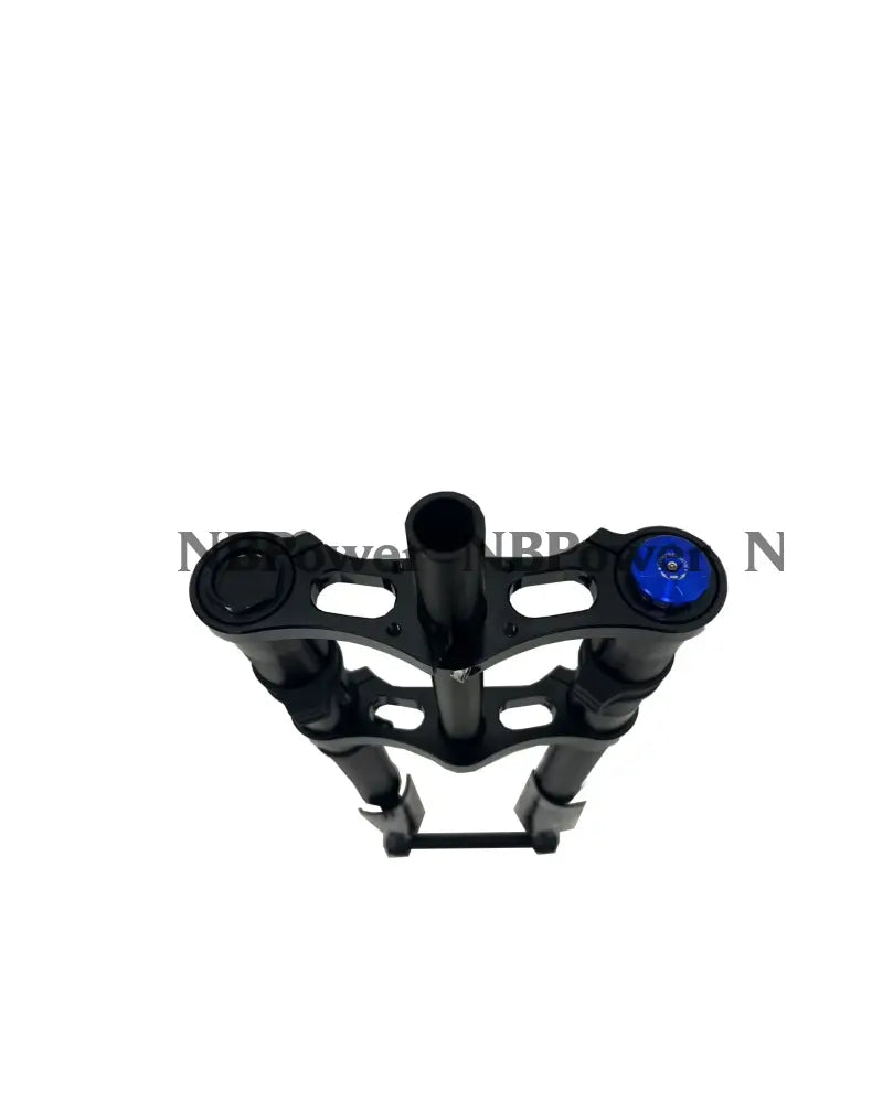 KKE 750MM Double Shoulder Inverted Front Fork 26/27.5 Inch for Snowy Fat Bike Straight Tube Oil Spring Suspension Disc