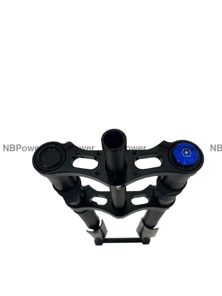 KKE 750MM Double Shoulder Inverted Front Fork 26/27.5 Inch for Snowy Fat Bike Straight Tube Oil Spring Suspension Disc