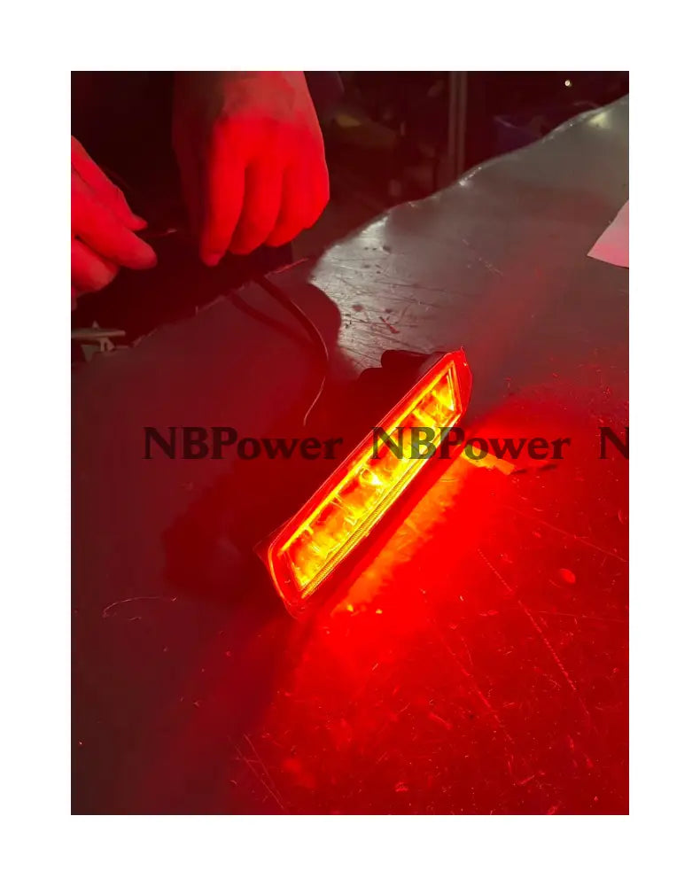 LED Lights Car Yellow Fog Spotlights Amber Bar 6 Inch for Motorcycles Boats Yachts Trucks Turn Signal Taillights