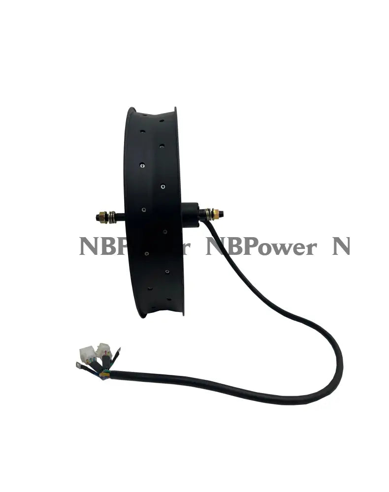NBpower 20X4.0 190mm Dropout 72V 3000W Motor Wheel for Fat Bike Snow Bike