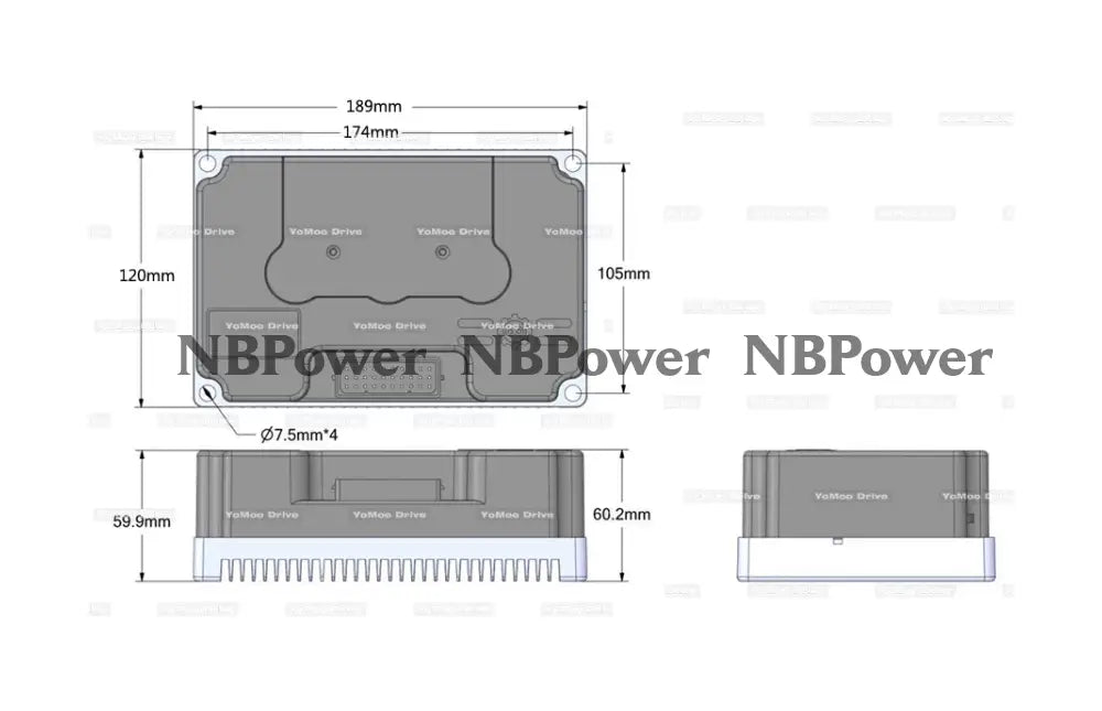 ND72680 FARDRIVER ;Nanjing Fardriver ND72680 60V-72V 350A DC sine wave electric scooter scooter Built-In-Bluetooth