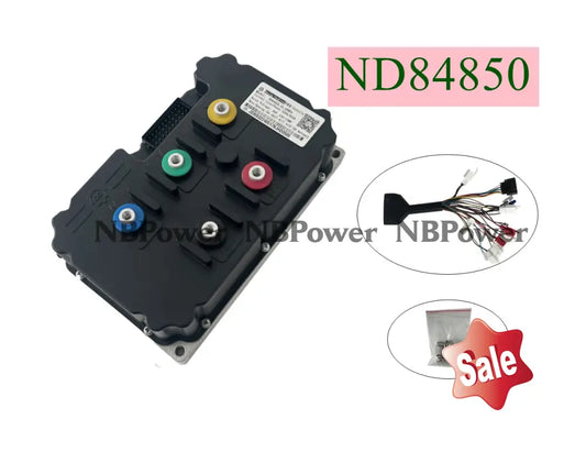 ND84850 Controller Nanjing FarDriver 84V Peak 100V 400A For 6000-8000W Electric Motorcycle With Regenerative Braking