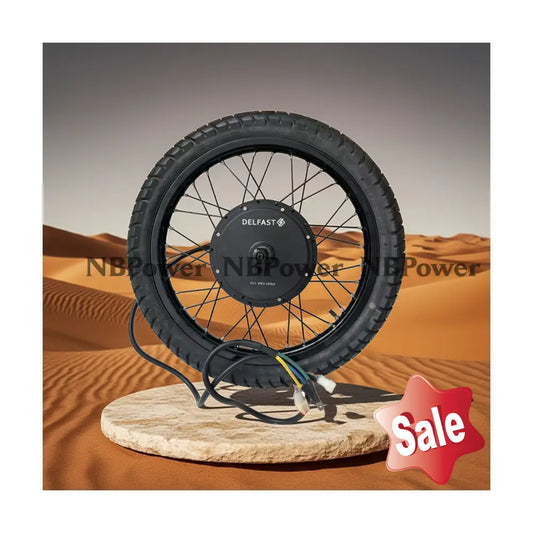 Promotion Price! 19*1.6 DELFAST QS205 5000W 3.5T 150mm Dropout Hub Motor Wheel Motorcycle Wheel with 80/100-19 Street