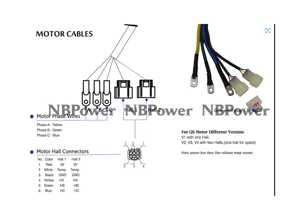 QS 10 kw Hub Motor Wiring Diagram pdf 10000 Watt Drive Kit Electric Bike Motors