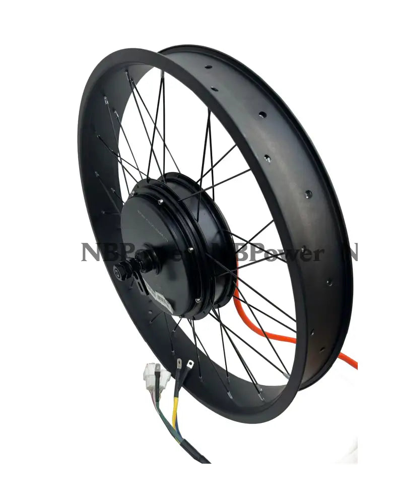 QS 205 5000W updated motorwheel,26*4.0 100mm width rim with Rear 150mm dropout QS 3.5T/5T 5000W motorwheel with spokes