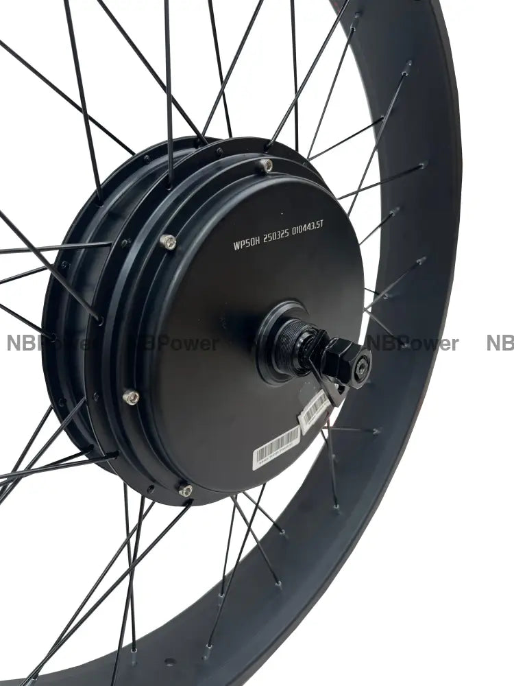 QS 205 5000W updated motorwheel,26*4.0 100mm width rim with Rear 150mm dropout QS 3.5T/5T 5000W motorwheel with spokes