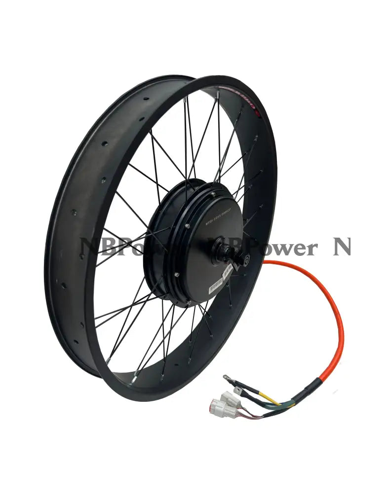 QS 205 5000W updated motorwheel,26*4.0 100mm width rim with Rear 150mm dropout QS 3.5T/5T 5000W motorwheel with spokes
