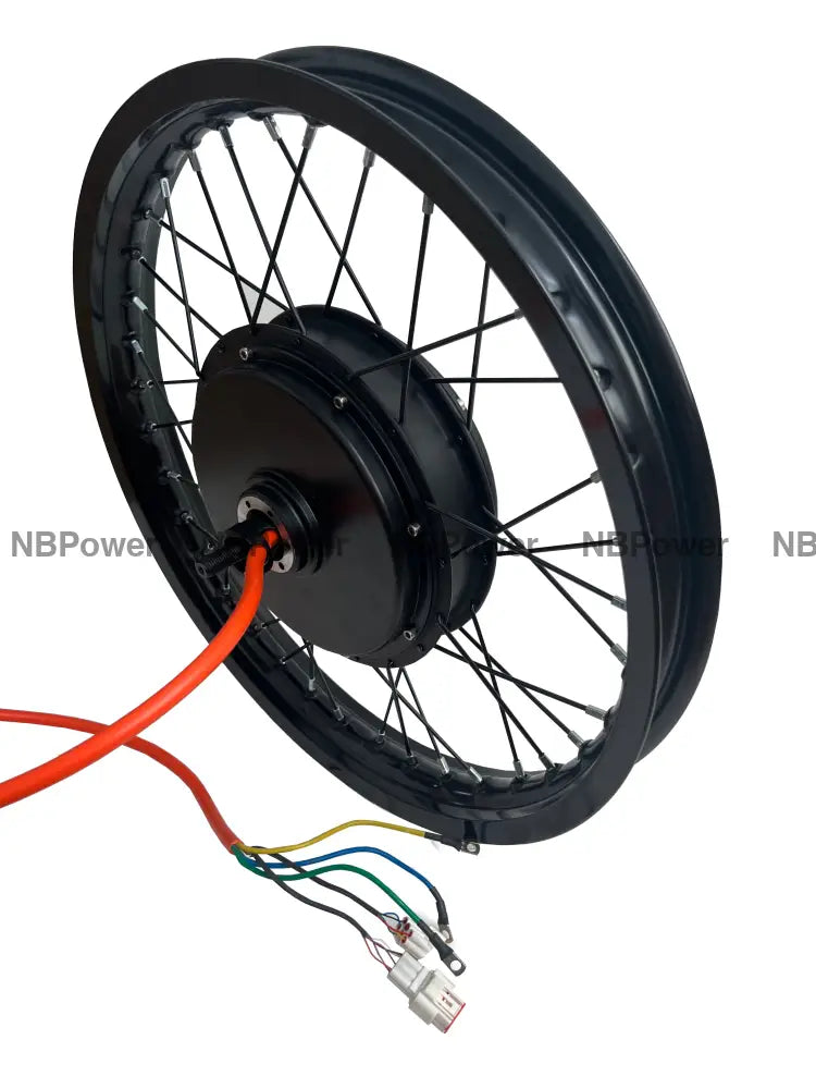 QS 3000W Motorwheel.Rear 150mm dropout QS 205 3T high speed 3000W motorwheel with motorcycle rim Motor Wheel