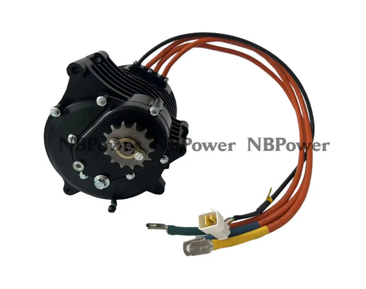 QS138 3000W 70H V3 Mid Drive Motor QS Motor 72V 100KPH Electric 1:2.35 Gearbox Brushless Engine for Motorcycle Dirt