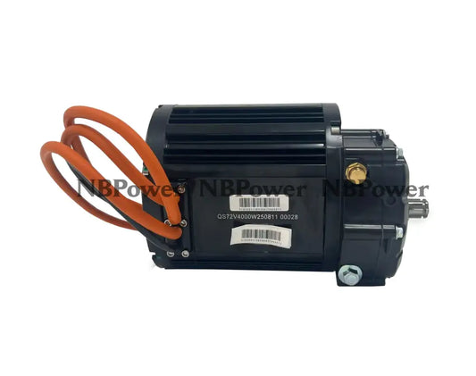 QS138 4000W 90H V3 PMSM Gear box 72V Electric Motorcycle DIY Mid drive Motor Motor