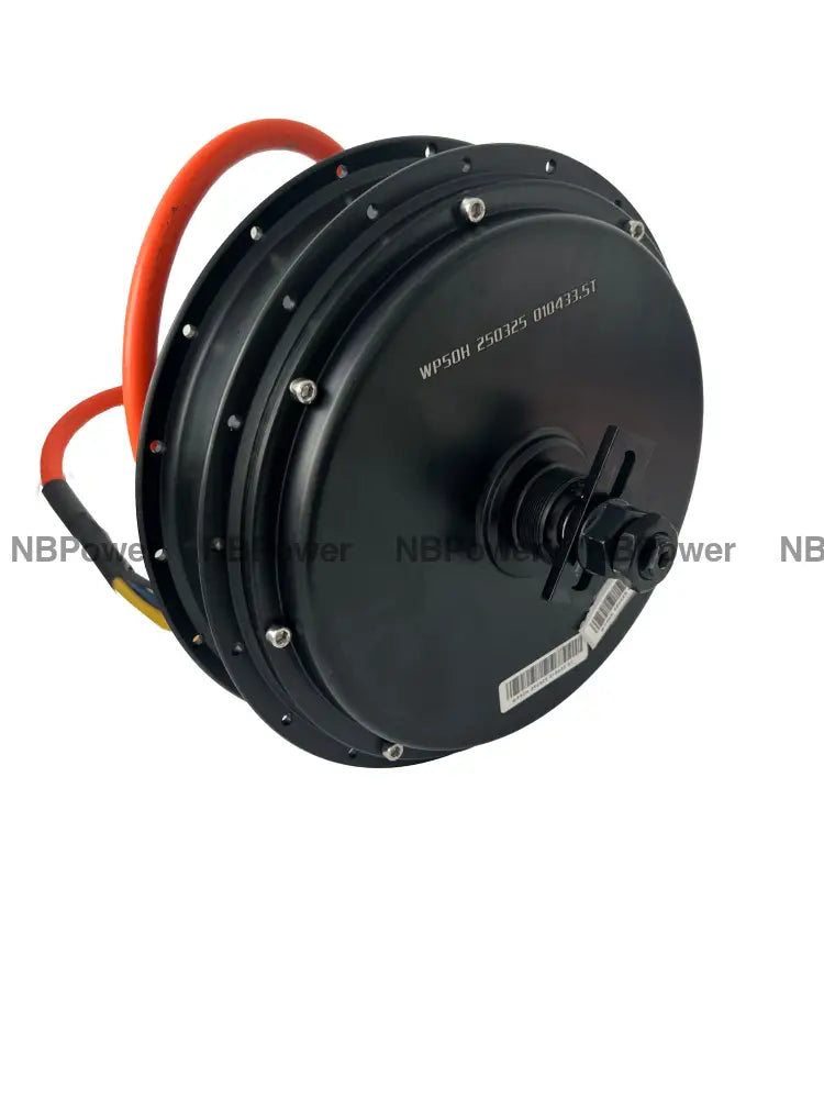QS205 50H 5000W v3 Motor 150mm Dropout Bicycle Spoke Motor Hub Motor 72V 3.5T/5T 70-100KPH Ebike BLDC Hub Motor