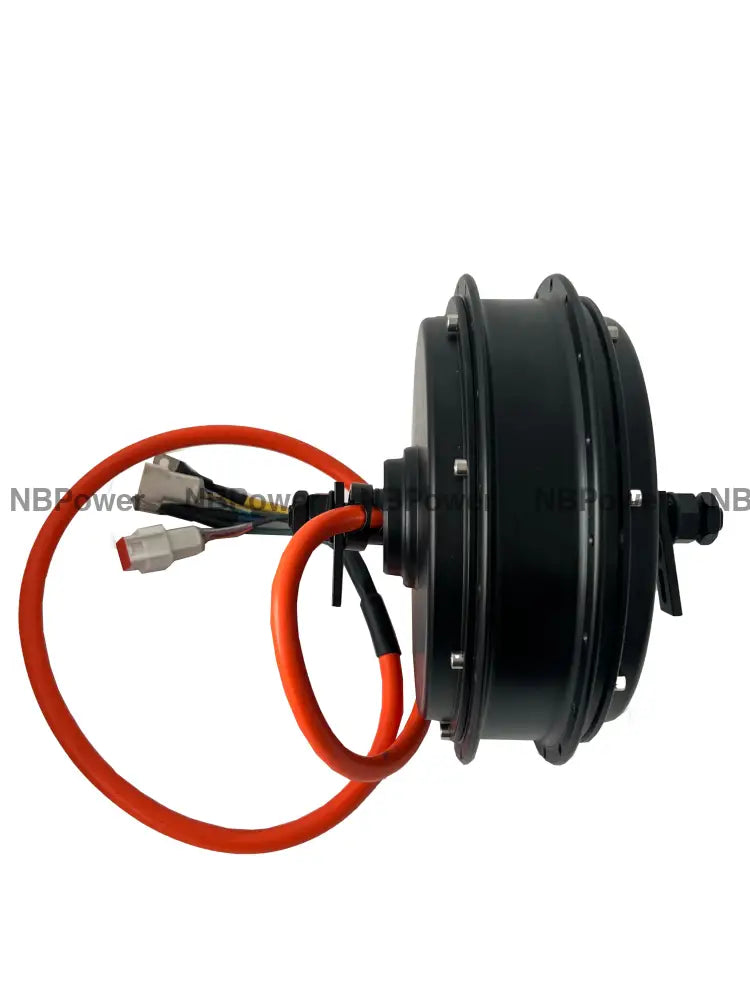 QS205 50H 5000W v3 Motor 150mm Dropout Bicycle Spoke Motor Hub Motor 72V 3.5T/5T 70-100KPH Ebike BLDC Hub Motor