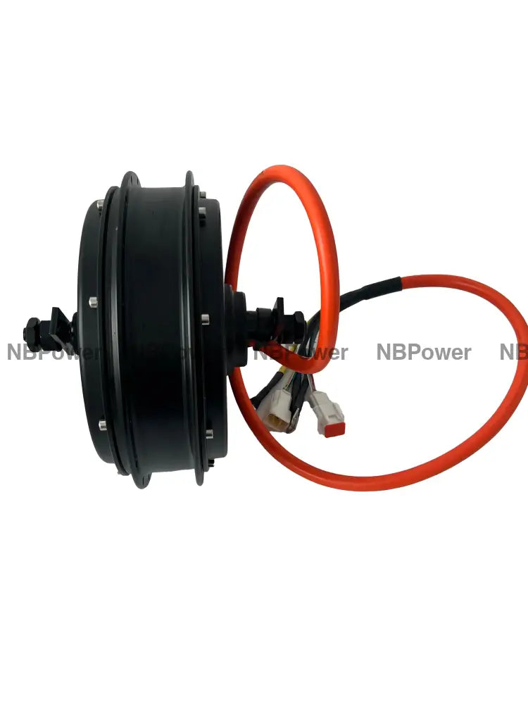 QS205 50H 5000W v3 Motor 150mm Dropout Bicycle Spoke Motor Hub Motor 72V 3.5T/5T 70-100KPH Ebike BLDC Hub Motor