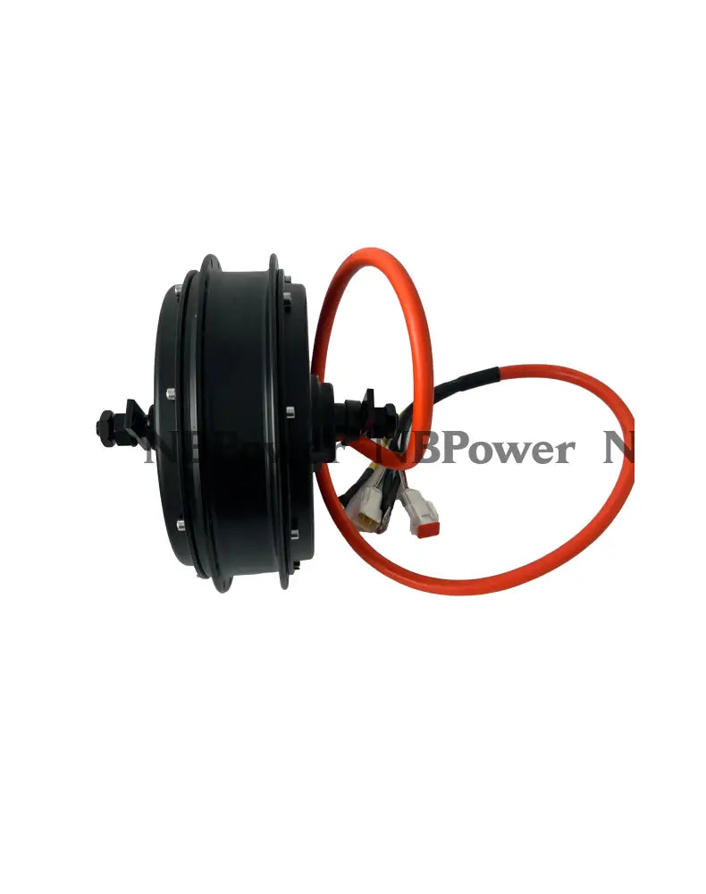 QS205 50H 5000W v3 Motor 150mm Dropout Bicycle Spoke Motor Hub Motor 72V 3.5T/5T 70-100KPH Ebike BLDC Hub Motor