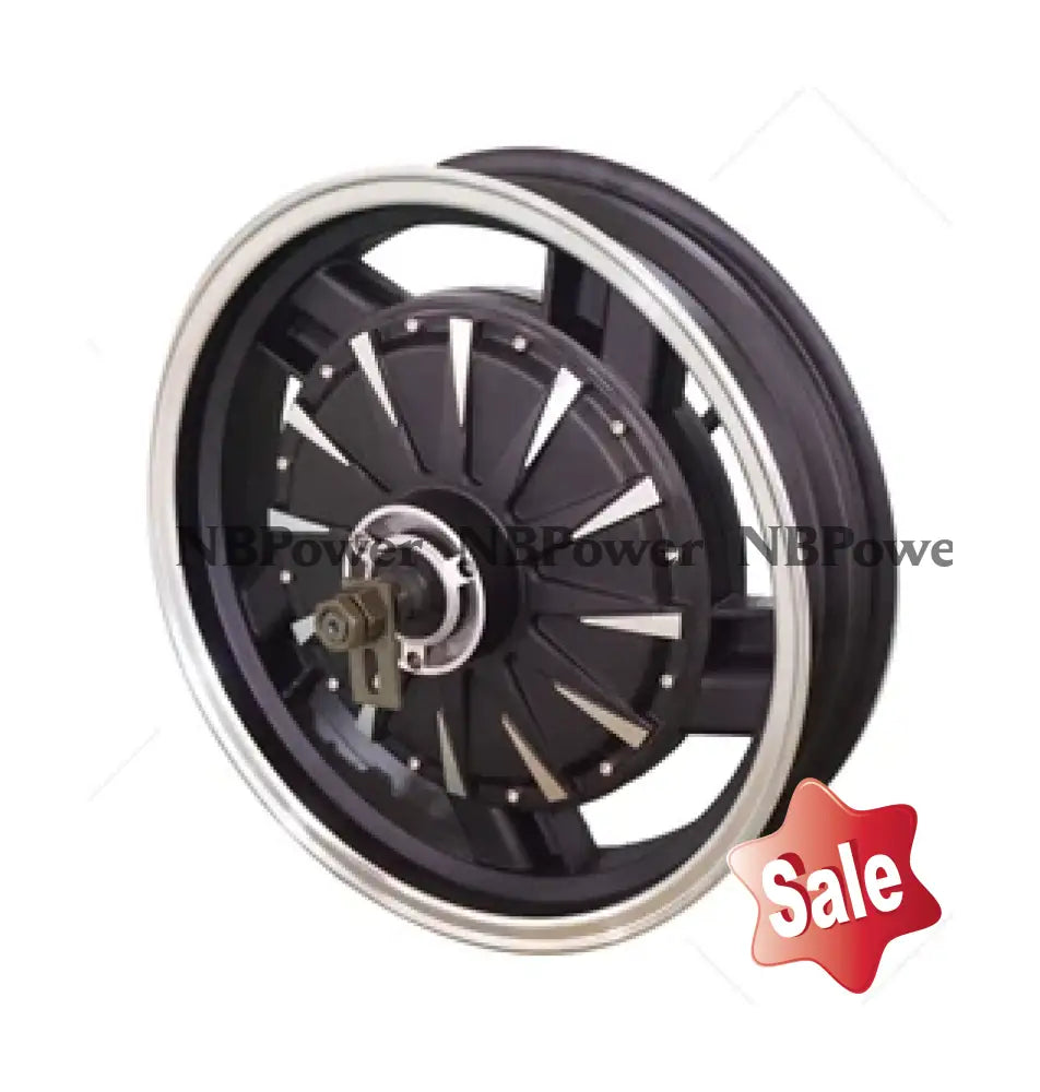 QS260 17*3.0inch 3000W V1 72V 70KPH Hub Motor 3000W Scooter Hub Motor