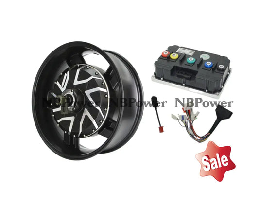QS273 12000W 17×6.0inch E-Motorcycle Hub Motor Motor