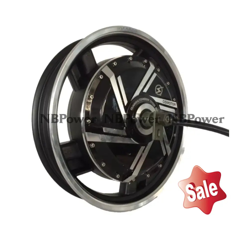 QS273 16*3.0inch 6000W 72V V3 Electric Motorcycle Hub Motor Motor