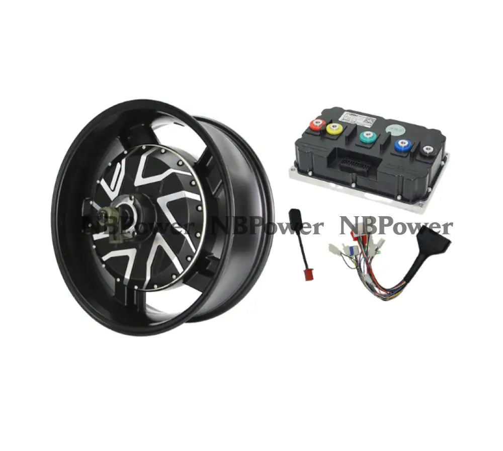QS273 17×6.0inch 10000W V4 140kph Motorcycle hub Motor Motor