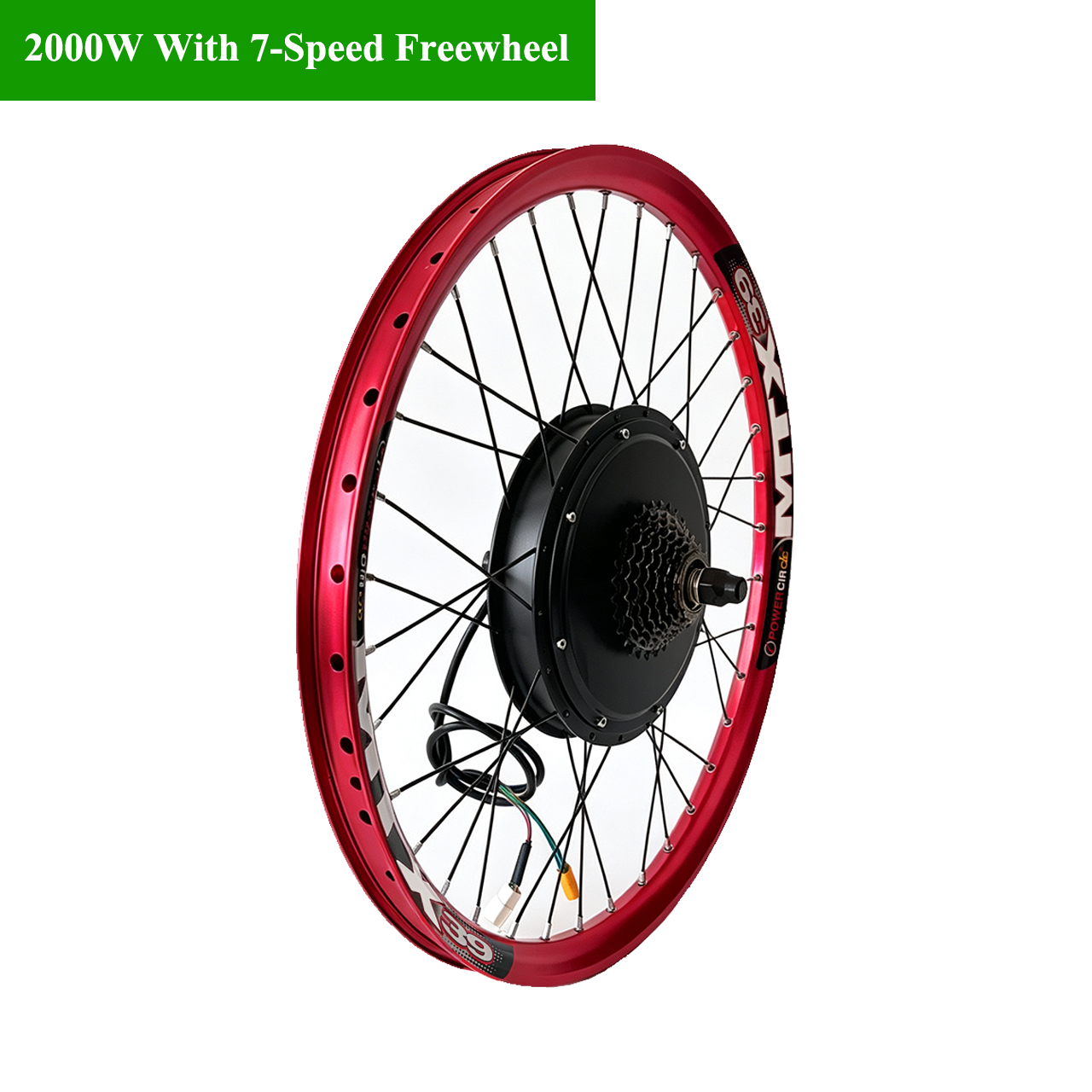 26inch/27.5inch/29Inch 135mm Dropout Blue/Pink/Purple/Red Strong Sun Ring MTX Rim 48V-72V 2000W  Hub MotorWheel  , 2000w Ebike Bicycle Electric Bike Hub Motor NBPower