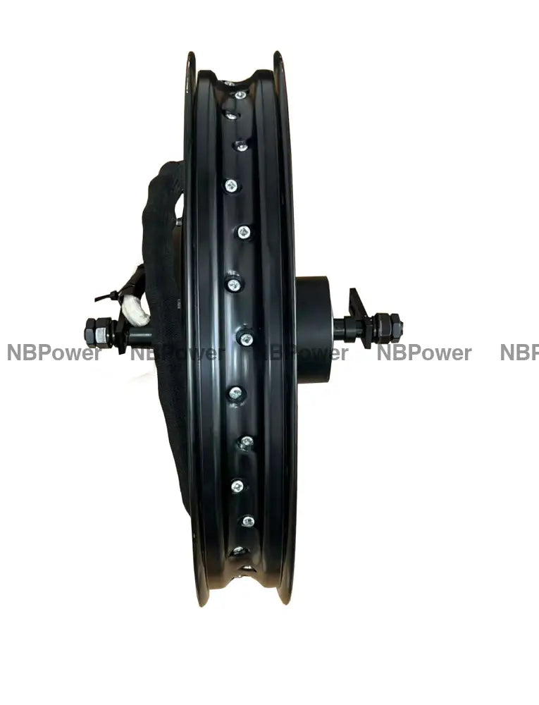 Rear 200mm dropout 3.5T high speed QS 5000W motorwheel with spokes ;17*2.15 motorcycle rim QS 5000W motorwheel Motor