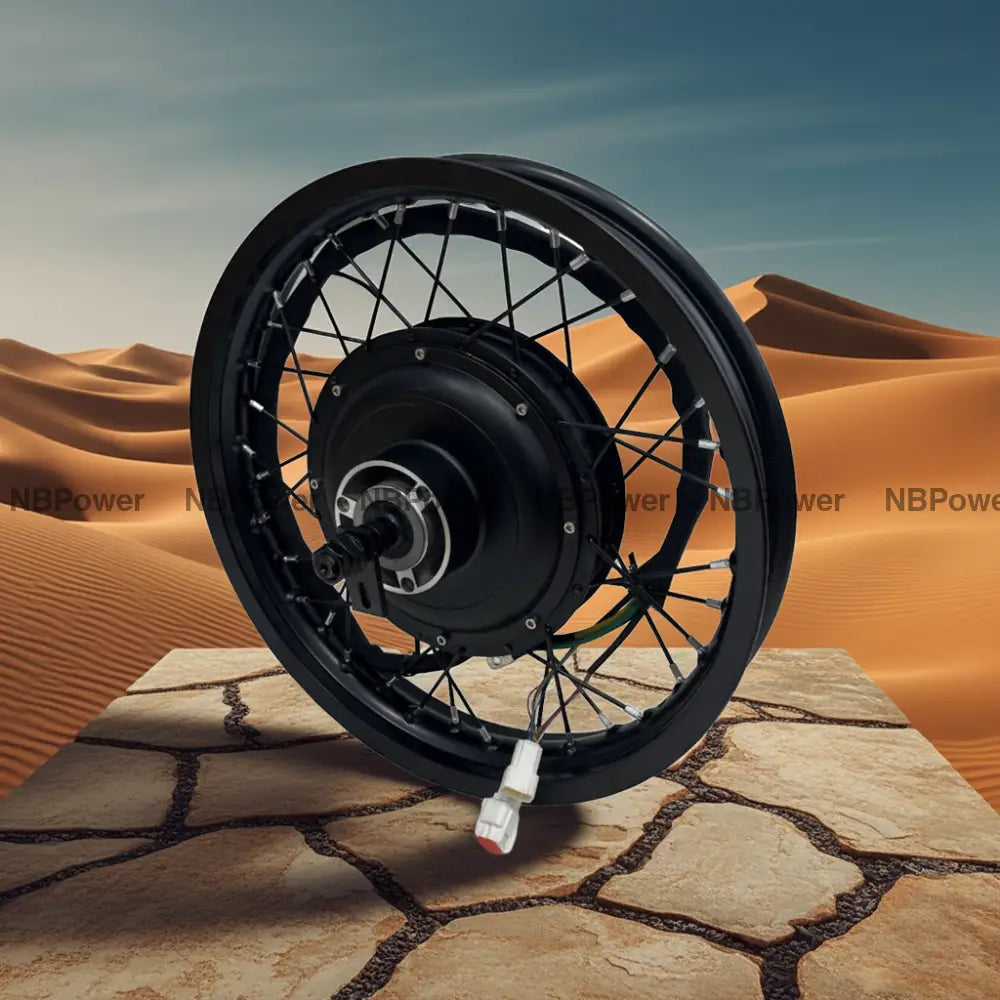 Rear 200mm dropout 3.5T high speed QS 5000W motorwheel with spokes ;17*2.15 motorcycle rim QS 5000W motorwheel Motor