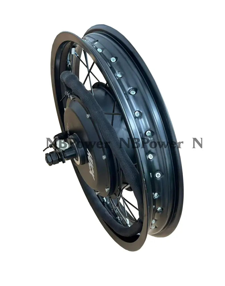 Rear 200mm dropout 3.5T high speed QS 5000W motorwheel with spokes ;17*2.15 motorcycle rim QS 5000W motorwheel Motor
